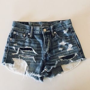 American Eagle festival shorts